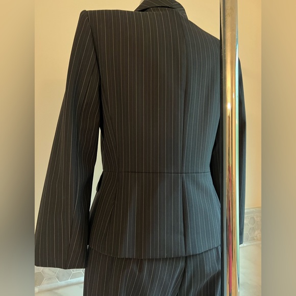 Alex Marie Wrinkle-Free 3 Ps Coordinating Separates Jacket Pants Skirt Navy Sz 6 - Picture 8 of 13